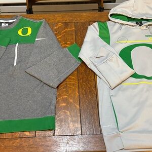 University of Oregon Ducks Sweatshirt Bundle - Crewneck & Hoodie
